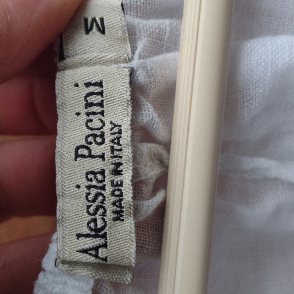 Alessia Pacini linen peasant blouse - Picture 2 of 4